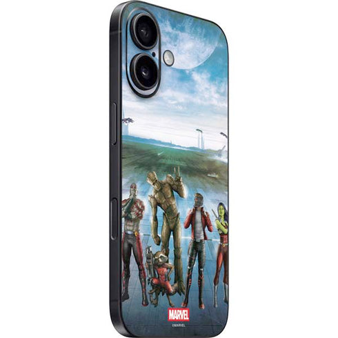 Marvel Guardians of the Galaxy Hero Squad iPhone 16 Plus Skin